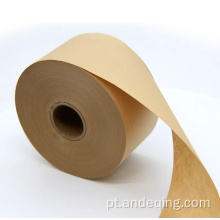 Fita de papel de papel de papel Kraft e ecológica fita de papel marrom